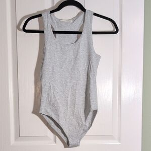 Zenana Outfitters Light Gray Kids Bodysuit